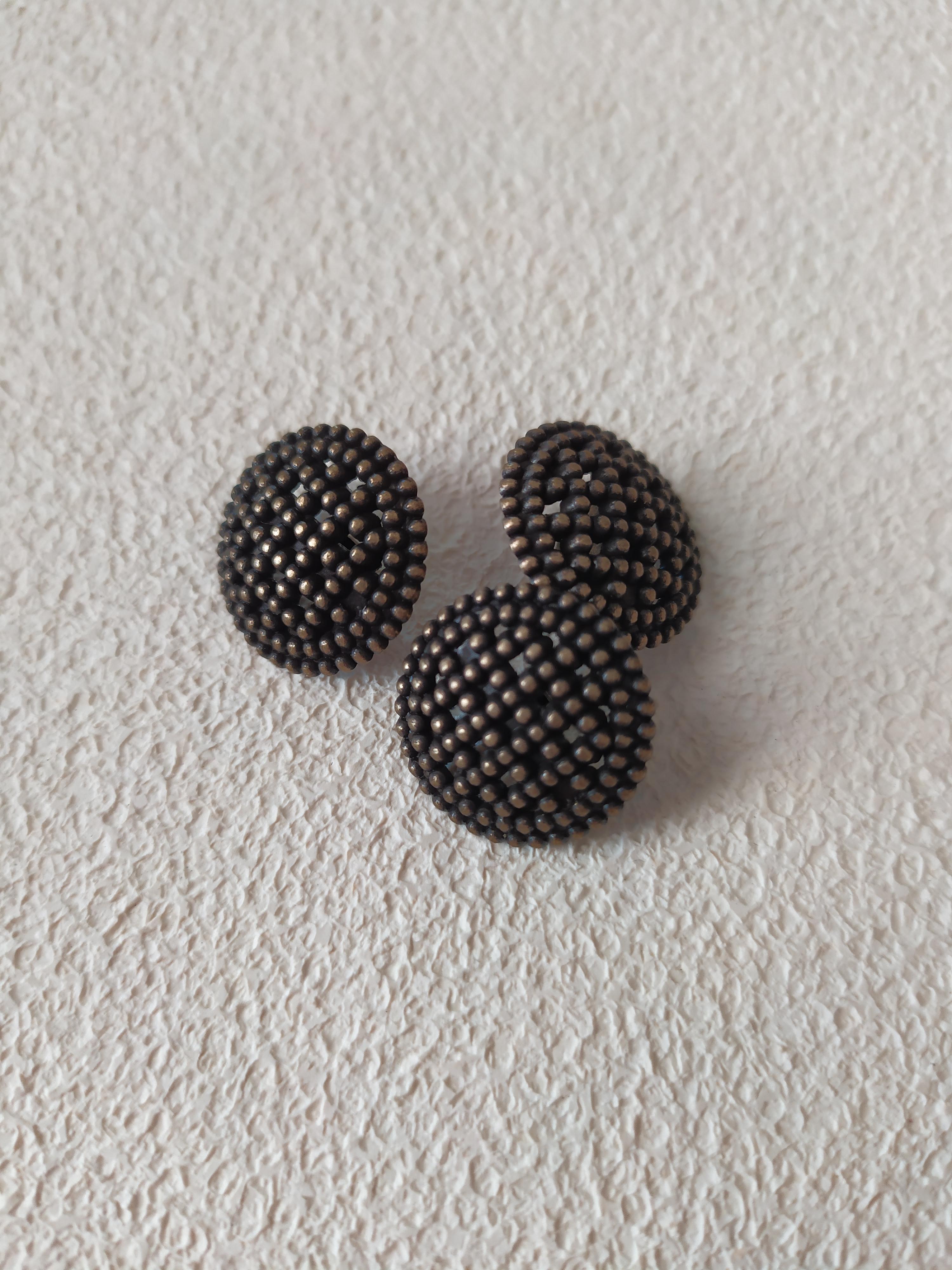 Kovové gombíky - mosadz 1,8 cm
