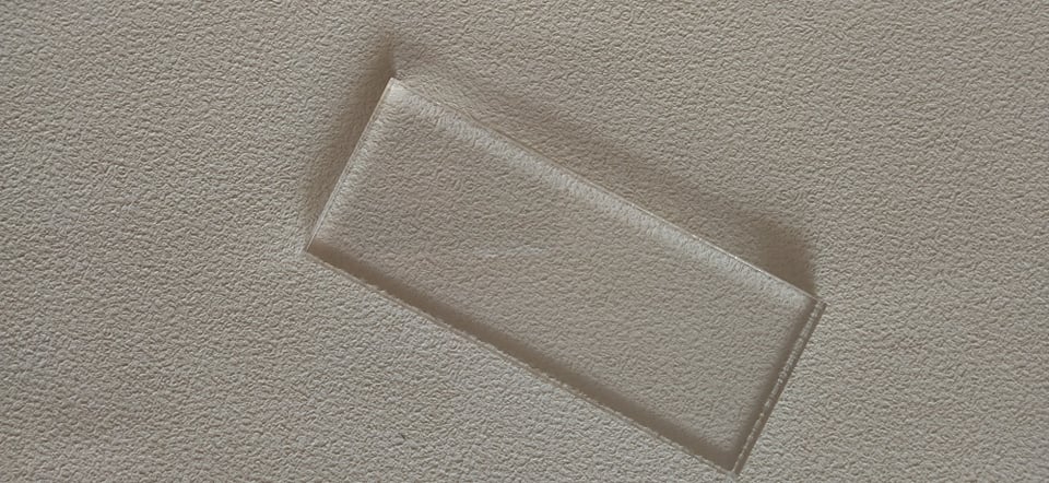 Sklíčko na razítko - 5,5x13,5cm