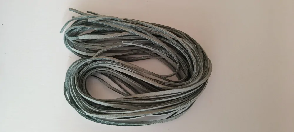 Remienok zelenomodrý 3mm