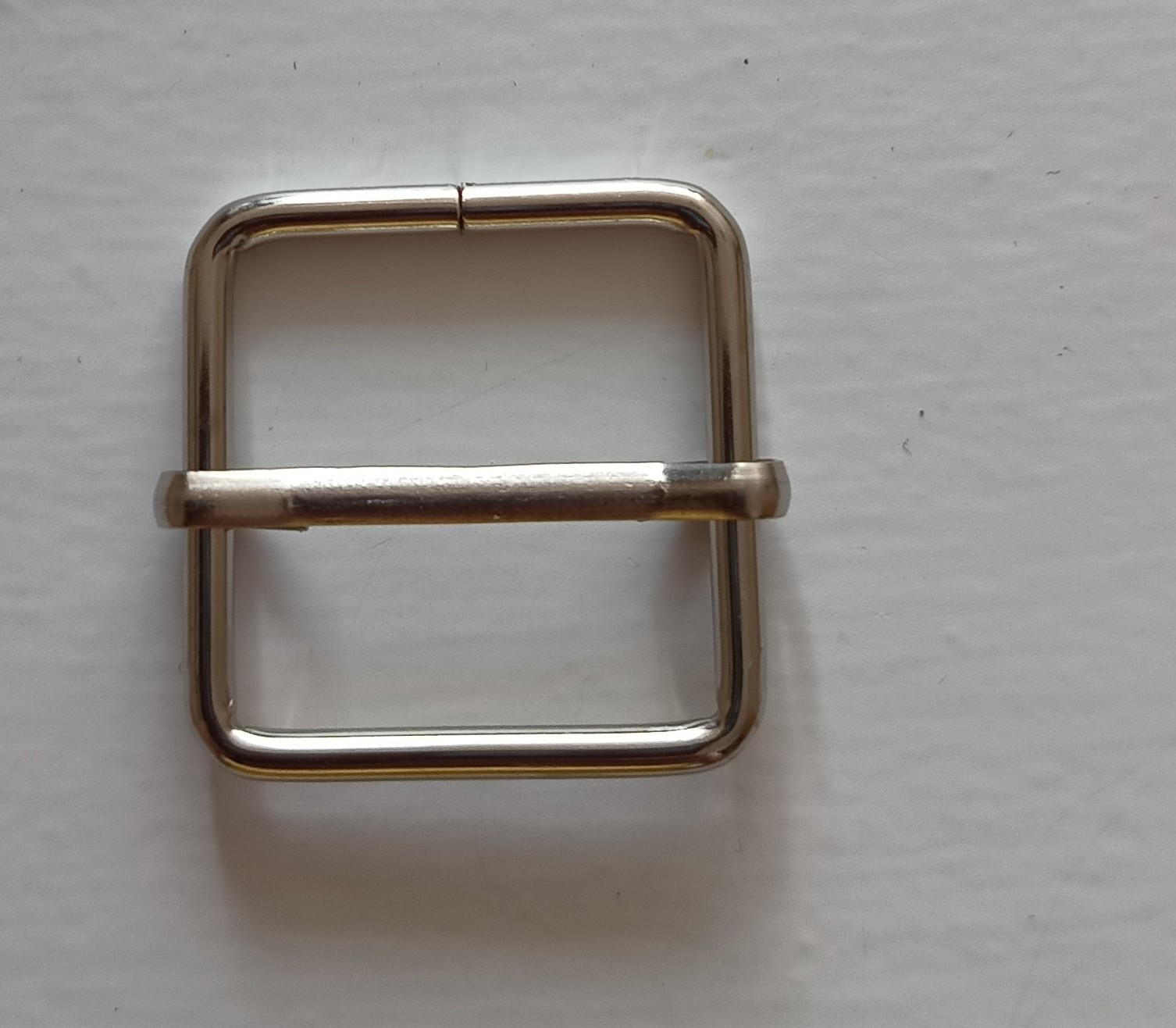 Posunovač na popruhy 26mm štvorec-nikel
