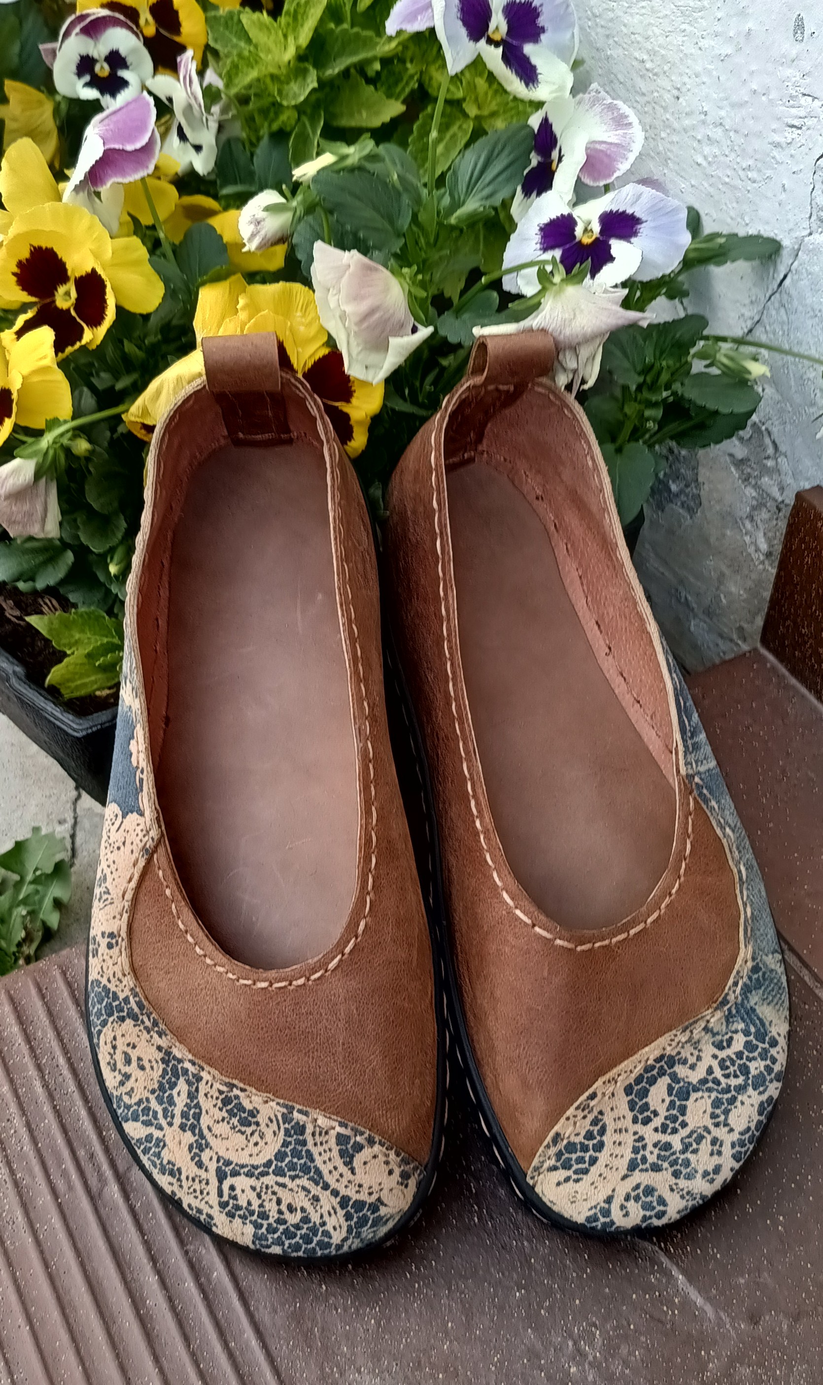 Barefoot Hnedý Denim veľ. 38