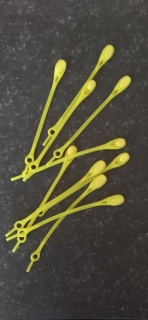 Elastické šnúrky žlté