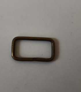 02. Prievlak/vsuvka šírka 25 mm stará mosadz