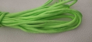 Paracord 4mm neónová zelená