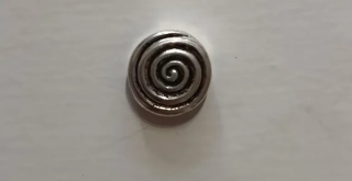 Kovové prstene- ornament špirála