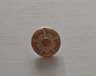 Kovové gombíky -vzor kvet 1,5cm