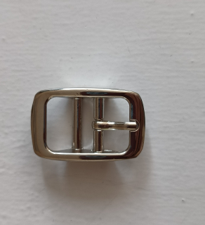 30.Obuvnícka pracka 25x15mm nikel