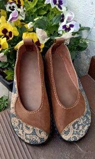 Barefoot Hnedý Denim-na objednávku